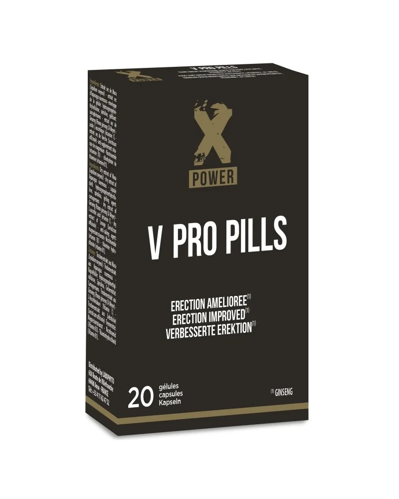 Stimulant V Pro Pills 20 gélules sextoys et accessoires sur La Boutique du Hard