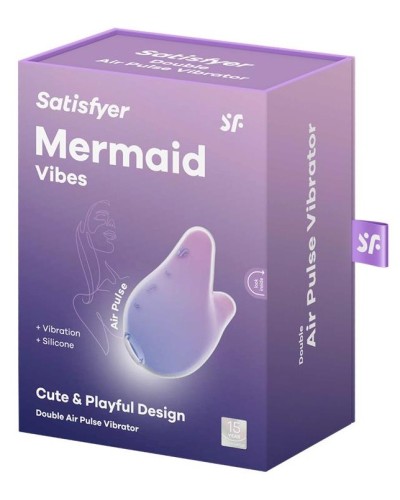 Stimulateur de Clitoris Mermaid Violet Rose sextoys et accessoires sur La Boutique du Hard