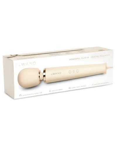 Wand Powerful Plug-In 34cm - Tête 62mm Crème sextoys et accessoires sur La Boutique du Hard