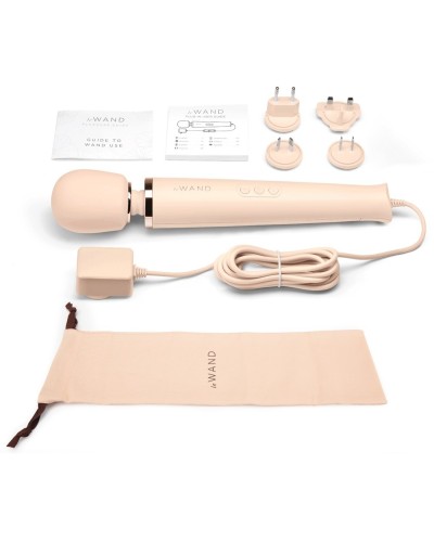 Wand Powerful Plug-In 34cm - Tête 62mm Crème sextoys et accessoires sur La Boutique du Hard