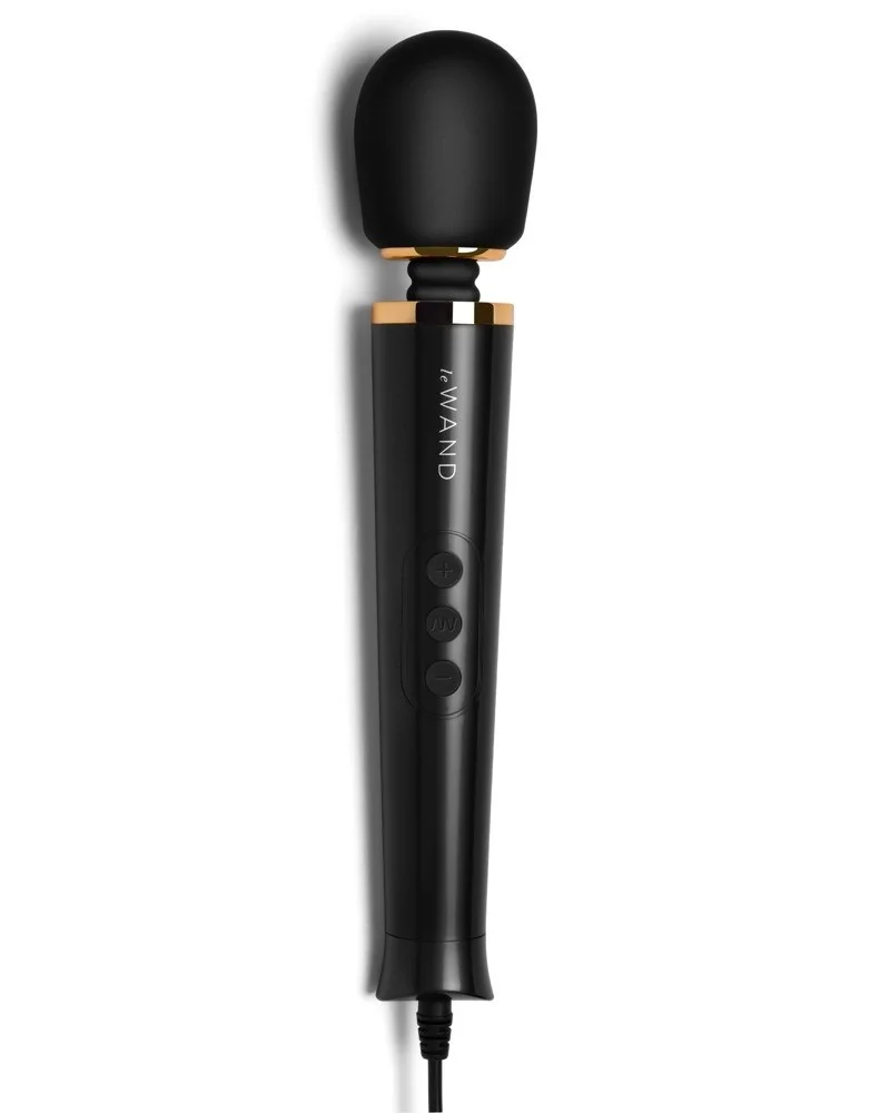 Wand Powerful Petite Plug-In 25cm Tête 47mm Noir sextoys et accessoires sur La Boutique du Hard