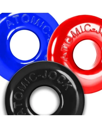 Lot de 3 Cockrings Ringer Max 20 mm Multicolores sextoys et accessoires sur La Boutique du Hard