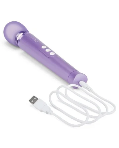 Wand Petite 25cm Tête 47mm Violet sextoys et accessoires sur La Boutique du Hard