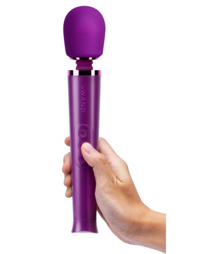 Wand Petite 25cm Tête 47mm Prune sextoys et accessoires sur La Boutique du Hard