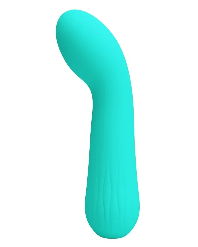 Stimulateur Prostatique Vibrant Faun 14 x 3.4cm Turquoise sextoys et accessoires sur La Boutique du Hard