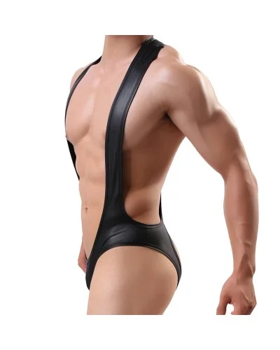 Singlet Backless Totomoto Noir sextoys et accessoires sur La Boutique du Hard