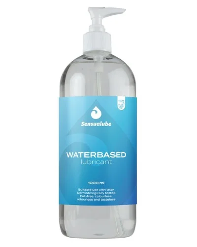 Lubrifiant à base d'eau Sensualube Water 1 Litre sextoys et accessoires sur La Boutique du Hard