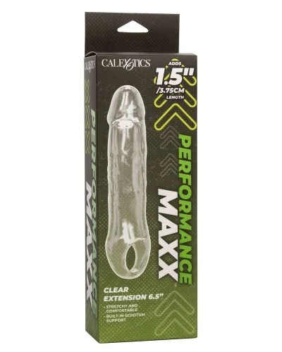 Gaine de pénis transparente Performance Maxx 15 x 4.3cm sextoys et accessoires sur La Boutique du Hard