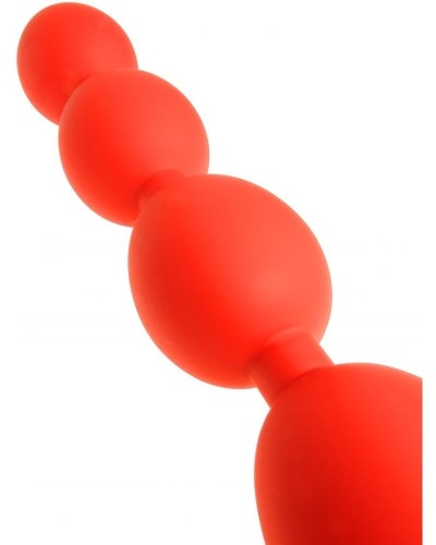 Boules anales Stretch Eggs S 43 x 4 cm Rouges sextoys et accessoires sur La Boutique du Hard