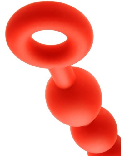 Boules anales Stretch Eggs S 43 x 4 cm Rouges sextoys et accessoires sur La Boutique du Hard