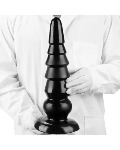 Plug Tower Up M 32 x 9cm Noir sextoys et accessoires sur La Boutique du Hard