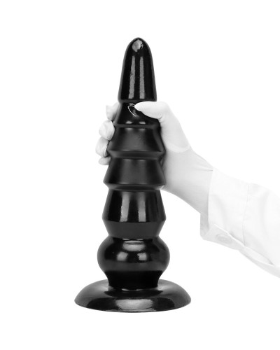 Plug Tower Up M 32 x 9cm Noir sextoys et accessoires sur La Boutique du Hard