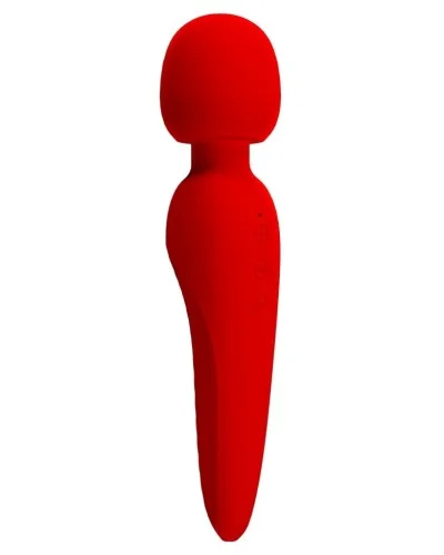 Wand Meredith 21.5cm Tête 50mm Rouge sextoys et accessoires sur La Boutique du Hard