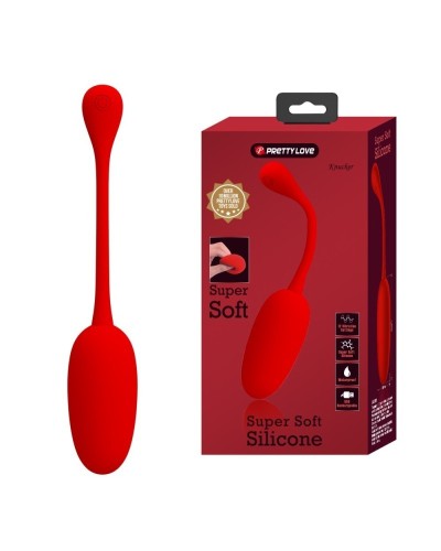 Oeuf Vibrant Knucker 7 x 3.3cm Rouge sextoys et accessoires sur La Boutique du Hard