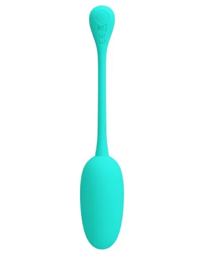 Oeuf Vibrant Knucker 7 x 3.3cm Turquoise sextoys et accessoires sur La Boutique du Hard