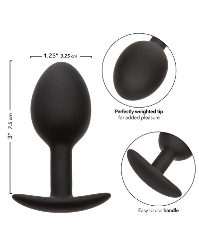 Plug avec bille Anal Vibe 7.5 x 3.3 cm - Poids 46g sextoys et accessoires sur La Boutique du Hard