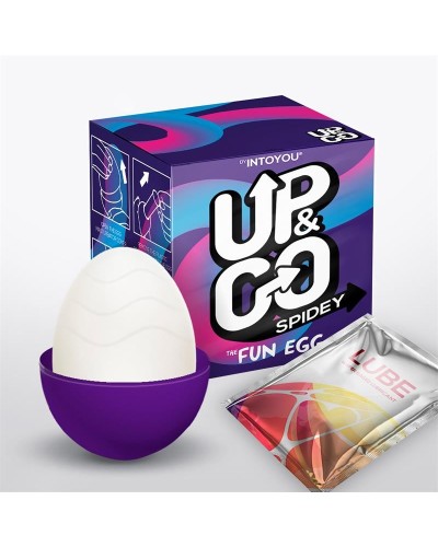 Oeuf de Masturbation Up&Go Spidey sextoys et accessoires sur La Boutique du Hard