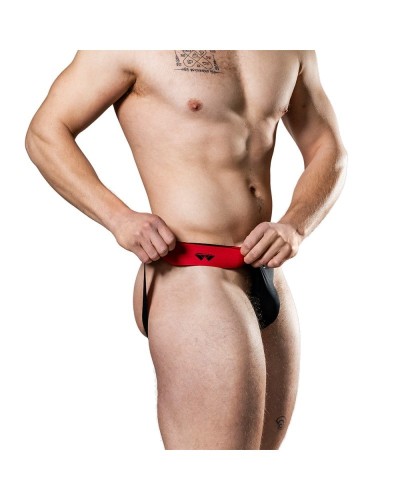 Jockstrap Rev2 Noir Rouge sextoys et accessoires sur La Boutique du Hard