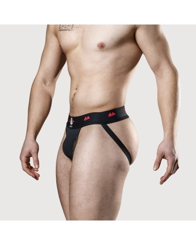 Jockstrap Rev2 Noir Rouge sextoys et accessoires sur La Boutique du Hard