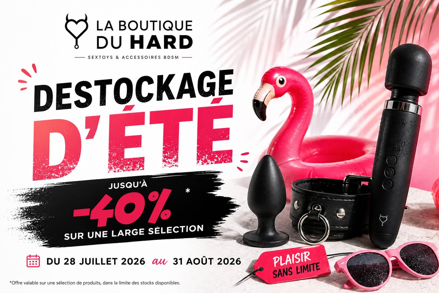 Destockage été 2026